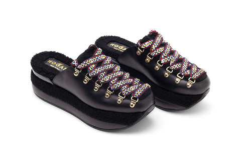 MAXIPLATFORM MONTONE+PELLE SABOT