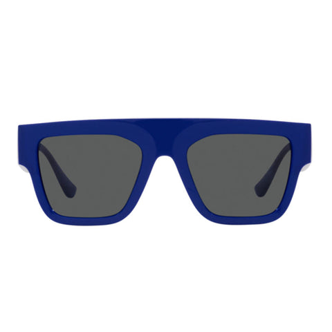 Versace Sunglasses Square Full Rim, Bluette Frame and Dark Grey Lens VE4430U529487
