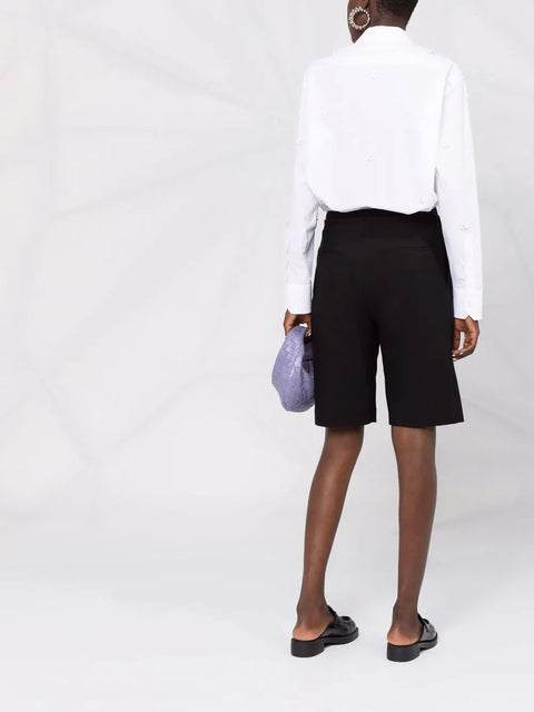 Valentino Garavani Cut-Out Detail Long-Sleeve Shirt