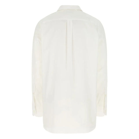 Valentino Garavani Oversized Pointed-Collar Button-Front Shirt