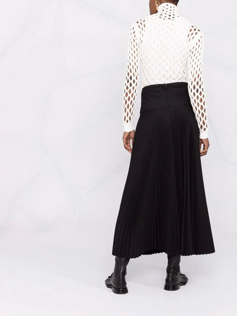 Valentino Garavani Cut-Out Knitted Jumper