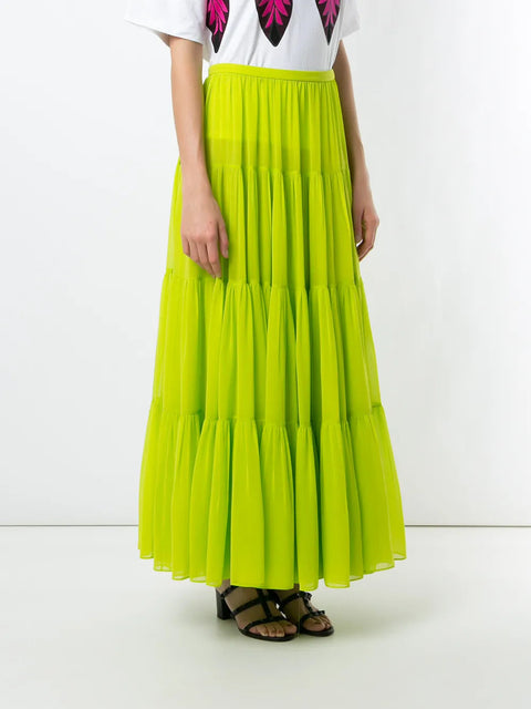 Valentino Garavani Tiered Maxi-Skirt
