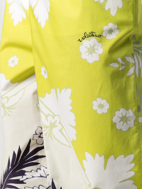 Valentino Floral-Print Trousers