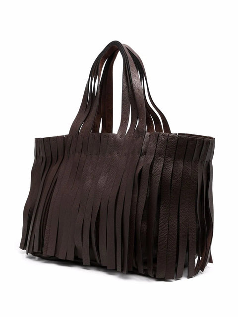 Valentino Garavani Fringed Tote Bag