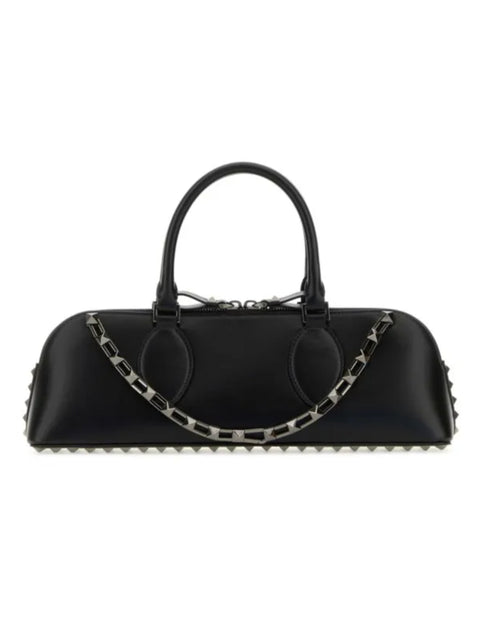 Valentino Garavani Rockstud E/W Leather Handbag