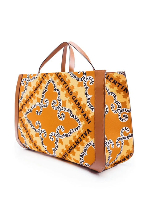 Valentino Garavani Vlogo Bandana-Print Tote Bag