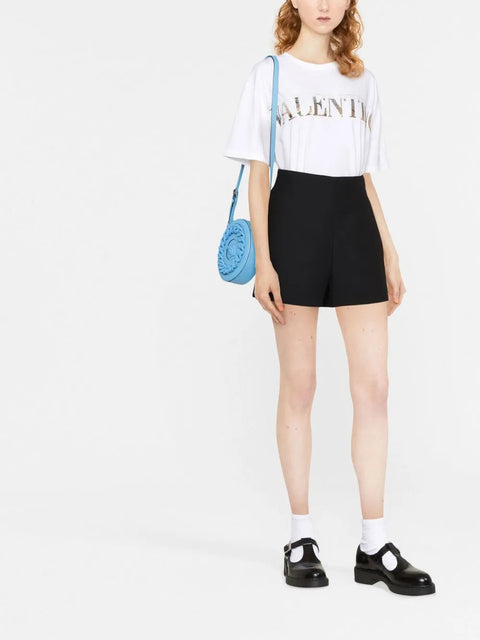 Valentino Garavani Logo-Print Cotton T-Shirt