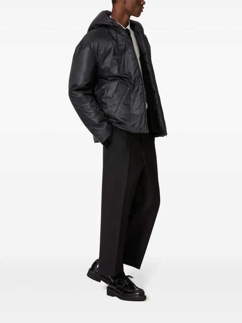 Valentino Cropped Wide-Leg Trousers