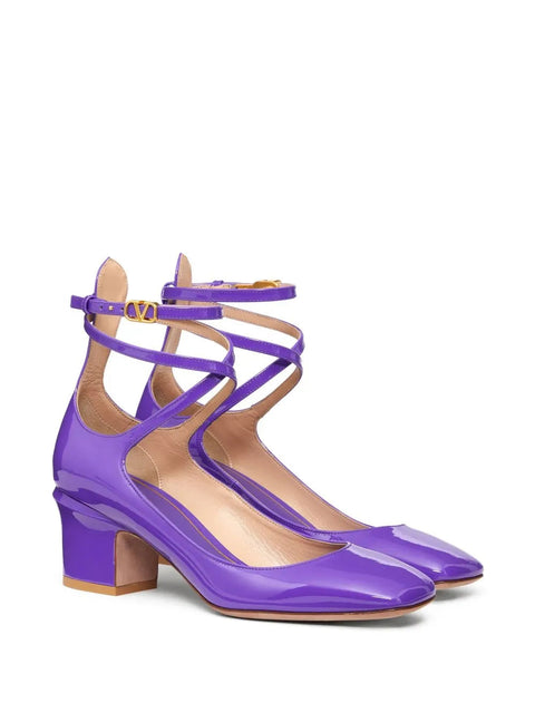 Valentino Garavani Tan-Go 70Mm Patent Leather Pumps