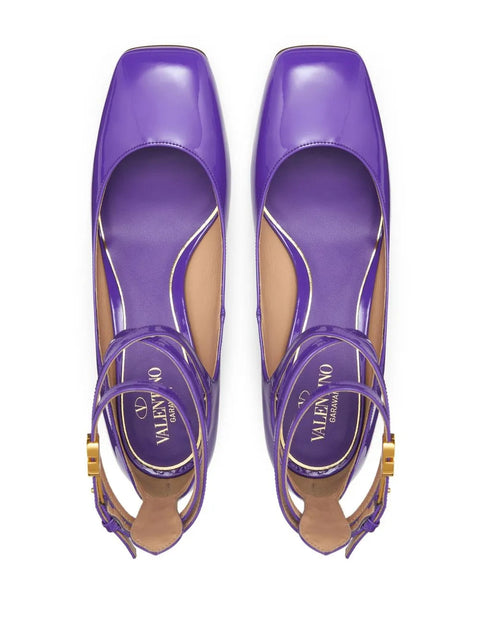Valentino Garavani Tan-Go 70Mm Patent Leather Pumps