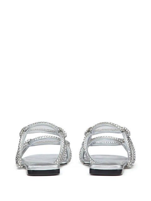 Valentino Garavani Chain 1967 Crystal-Embellished Sandals