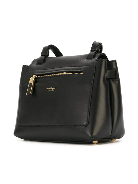 Ferragamo Leather Cross Body Bag