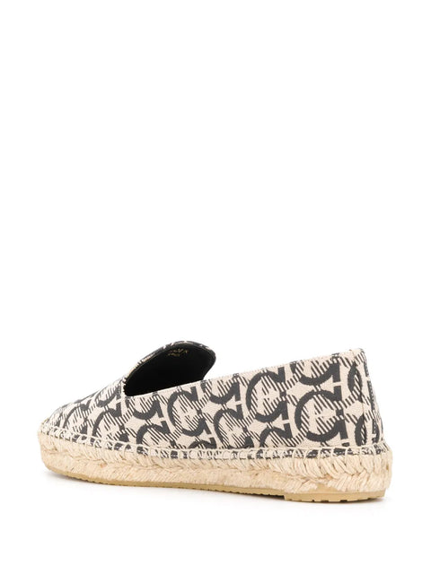 Ferragamo Gancini-Jacquard Espadrilles