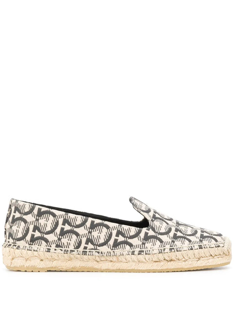 Ferragamo Gancini-Jacquard Espadrilles