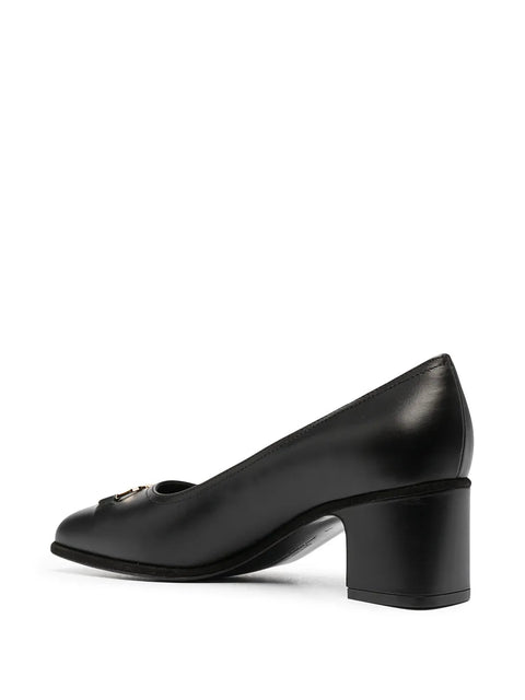 Ferragamo Gancini Buckle Pumps