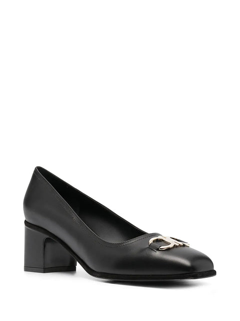 Ferragamo Gancini Buckle Pumps