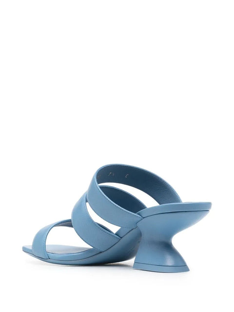 Ferragamo 70Mm Sculpted-Heel Sandals