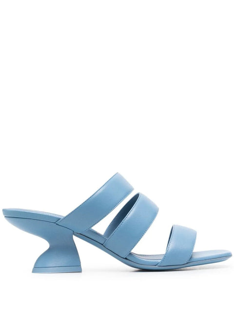 Ferragamo 70Mm Sculpted-Heel Sandals