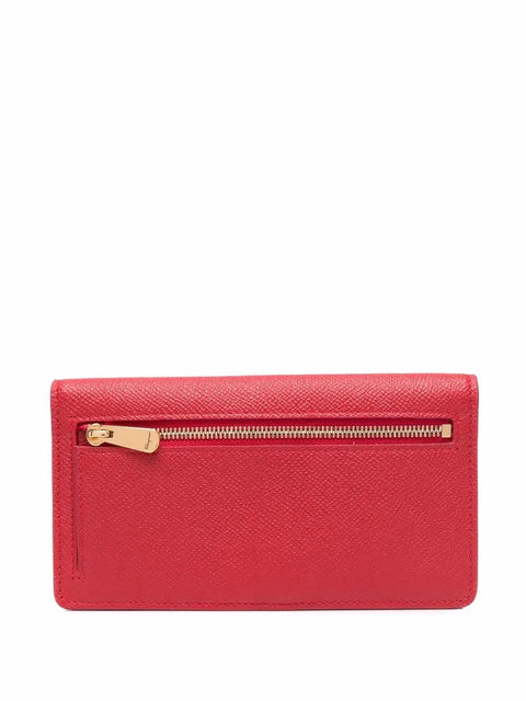 Ferragamo Gancini Long Leather Wallet
