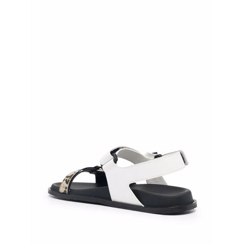 Ferragamo Open-Toe Buckled Sandals
