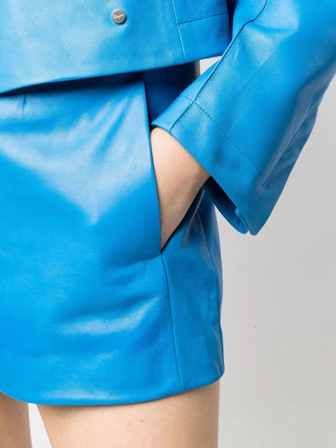 Ferragamo Leather-Trousers