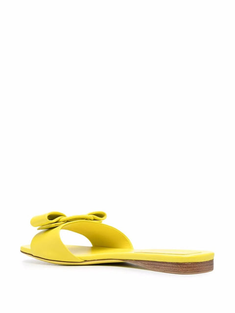 Ferragamo Vara Bow Open-Toe Sandals