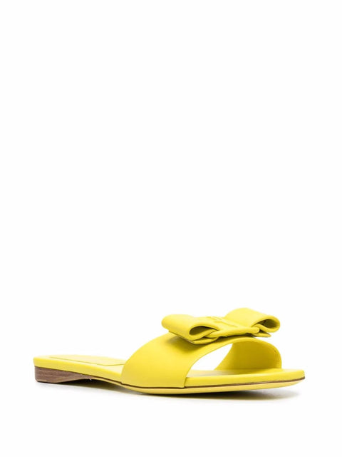 Ferragamo Vara Bow Open-Toe Sandals