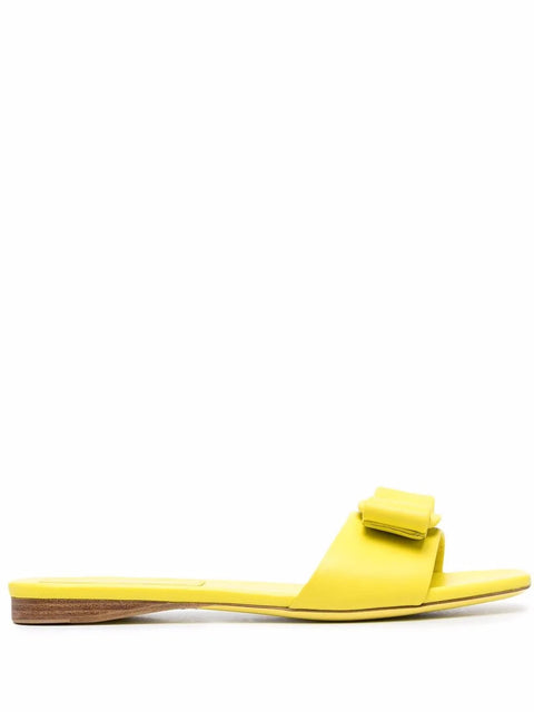 Ferragamo Vara Bow Open-Toe Sandals