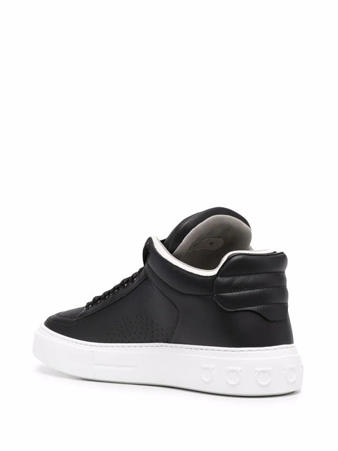Ferragamo Marvelous Low-Top Sneakers in Black