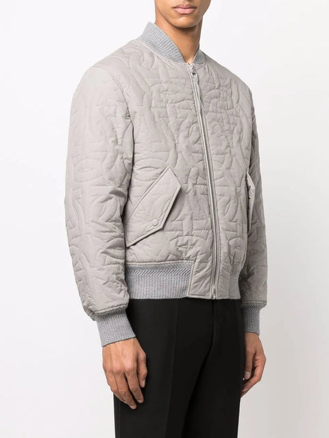 Ferragamo Gancini-Logo Bomber Jacket