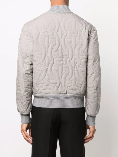 Ferragamo Gancini-Logo Bomber Jacket