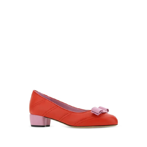 Ferragamo Signature Vara Bow Detail Pumps