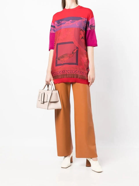 Ferragamo Short Sleeves Round-Neck