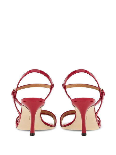 Ferragamo High-Shine Finish 70Mm Sandals