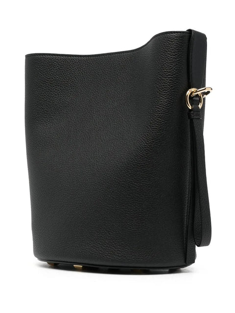 Ferragamo Gancini-Buckle Shoulder Bag