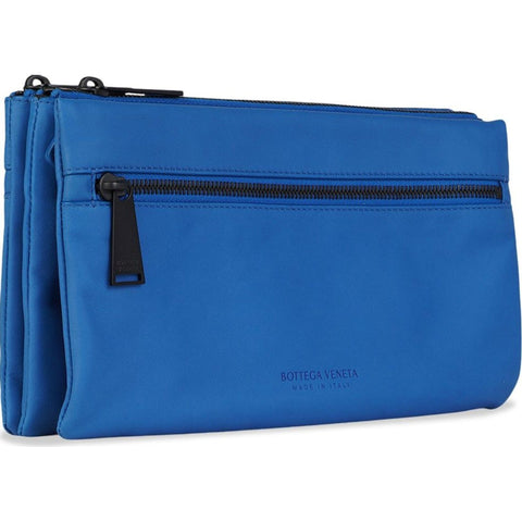 Bottega Veneta Leather iPhone Case & Wallet Wristlet in Blue