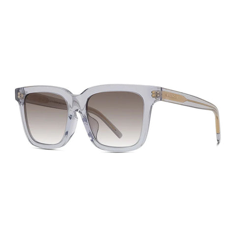 Givenchy Sunglasses Square Full Rim, Grey Frame and Brown Gradient Lens GV40084F20F