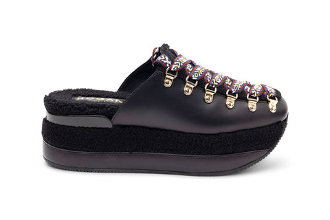 MAXIPLATFORM MONTONE+PELLE SABOT