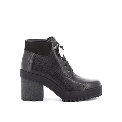 Hogan H475 Grained Leather Ankle Boots