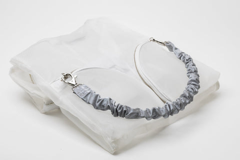 Hogan Sheer Shoulder Bag in WHITE