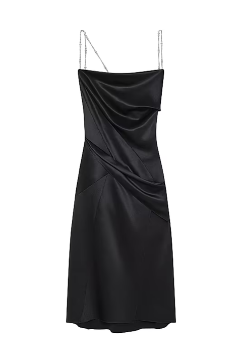 Givenchy Dress With Pearls And Straps_Black