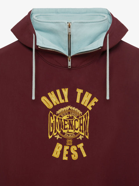 Givenchy Men's Sweatshirt W/ Zipped Hood