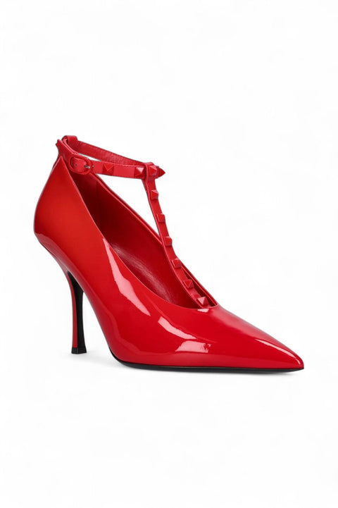 Valentino Garavani Rockstud Ankle Strap Pump
