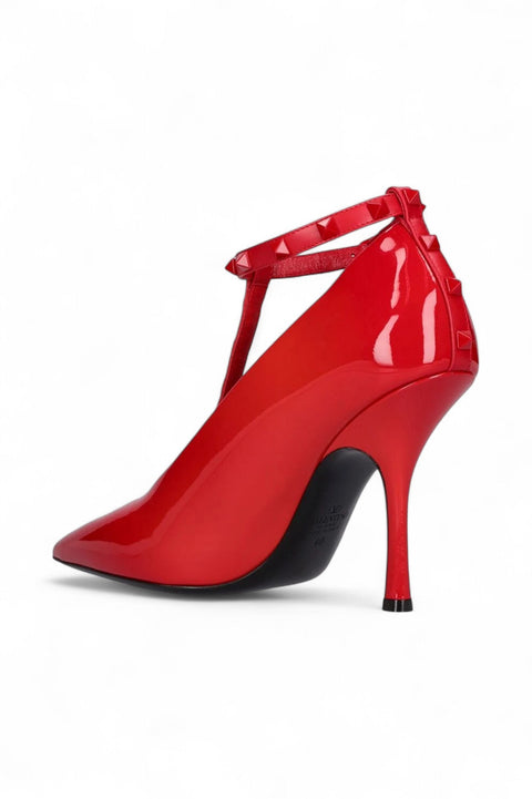Valentino Garavani Rockstud Ankle Strap Pump