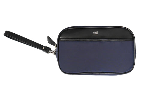 Roberto Cavalli Travel Organizer Bag in Blue,Black