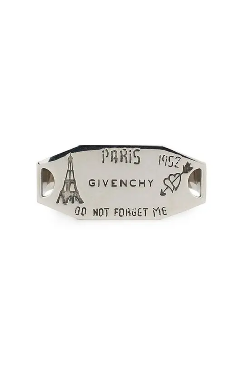 Givenchy City Paris Silvery Double Finger Ring_Silvery