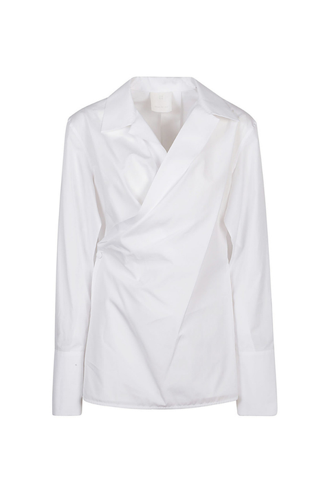 Givenchy Vrapped Shirt_White
