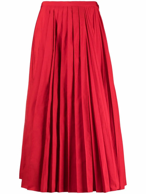 Valentino Garavani Fully Pleated Midi Skirt
