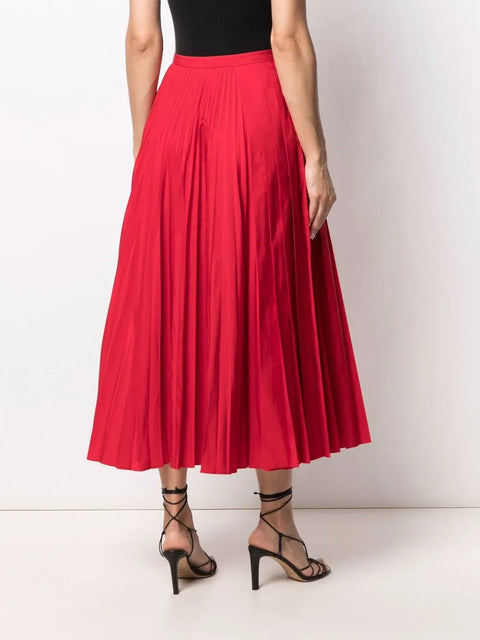 Valentino Garavani Fully Pleated Midi Skirt