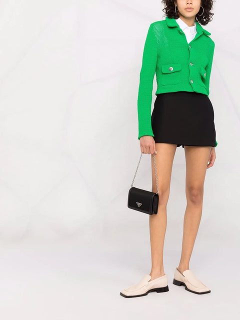 Valentino Garavani High-Waisted Belted Skirt